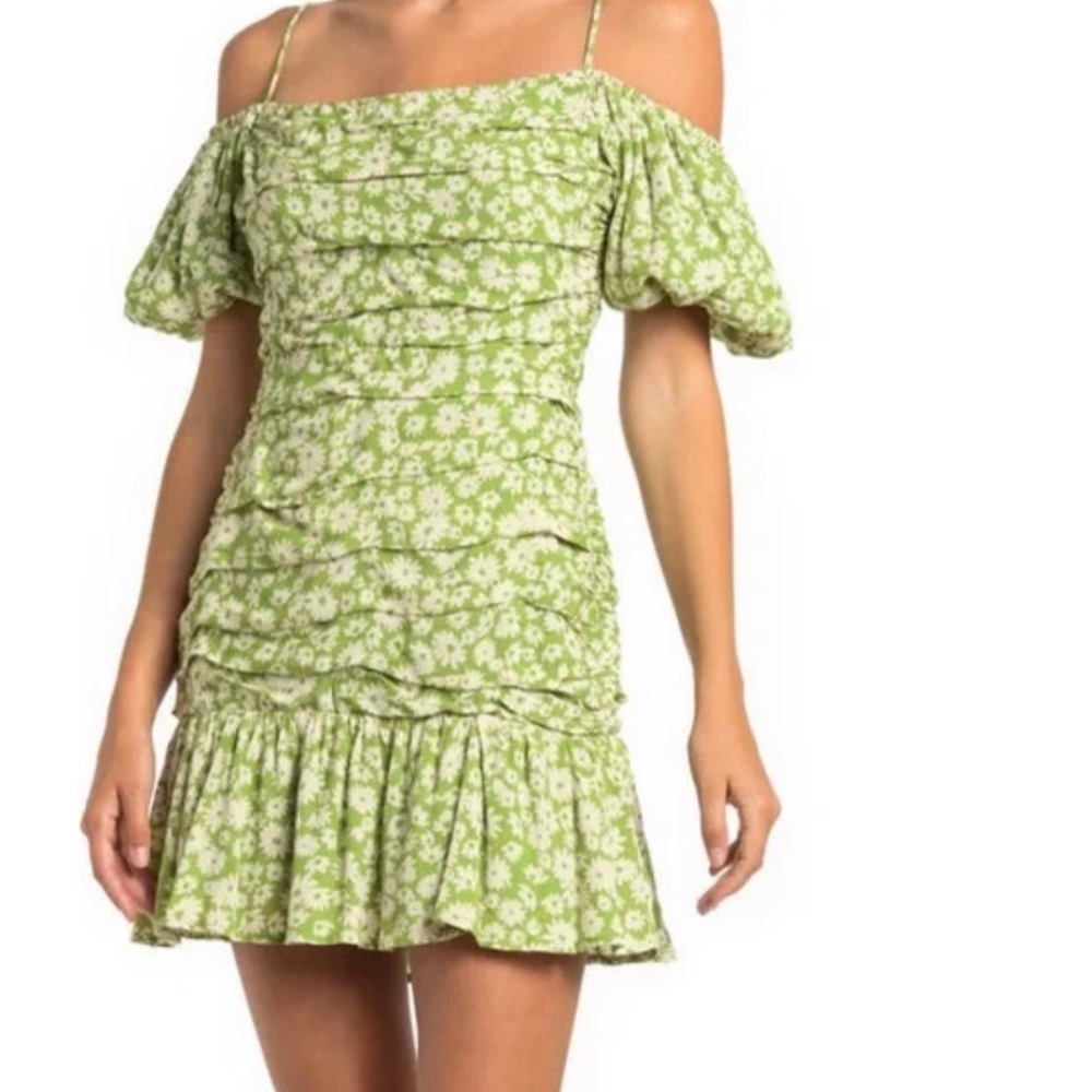 NWT ASTR Ruched Mini Dress